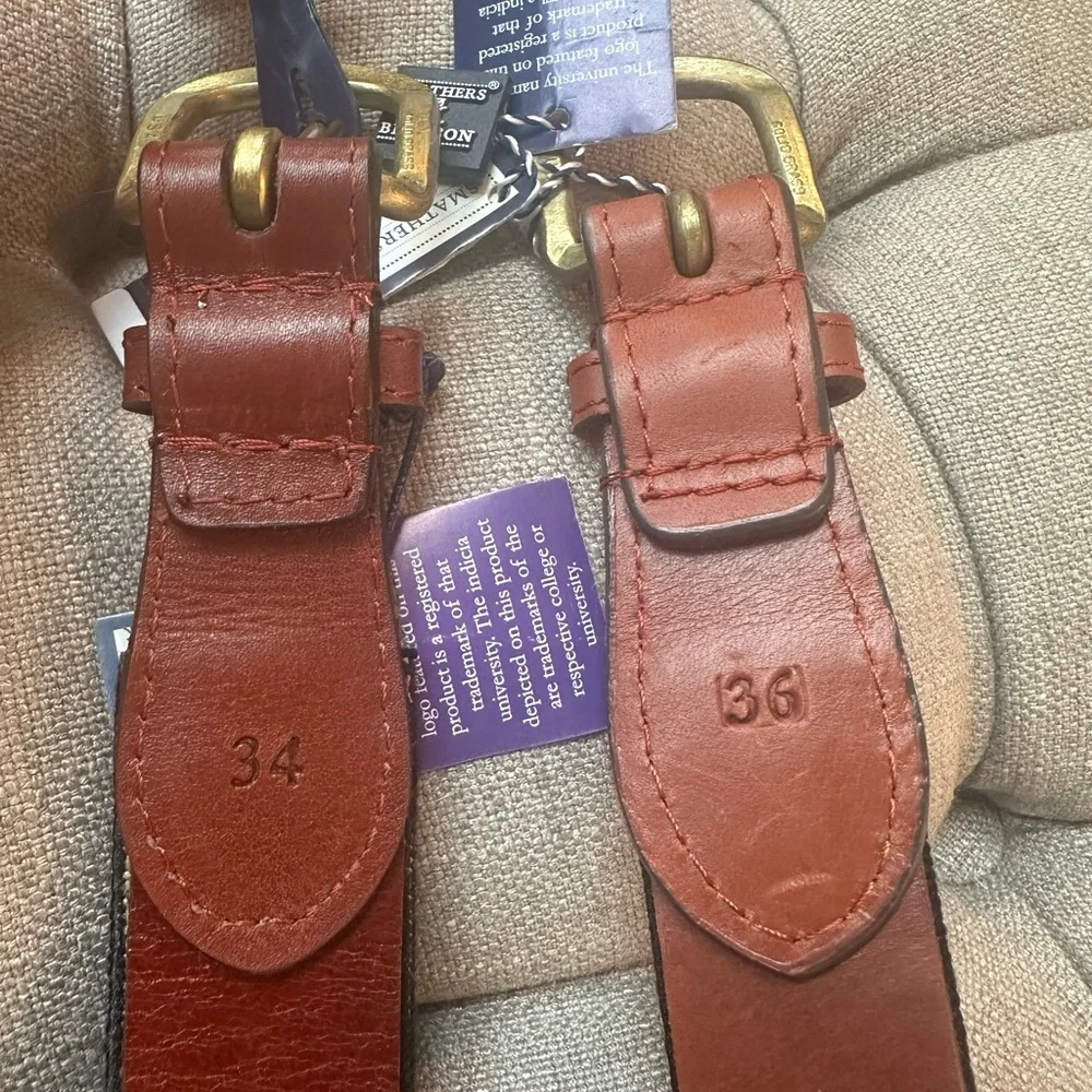 NWT Smathers and Branson Needlepoint Georgia G Black Belt w gold buckle 36